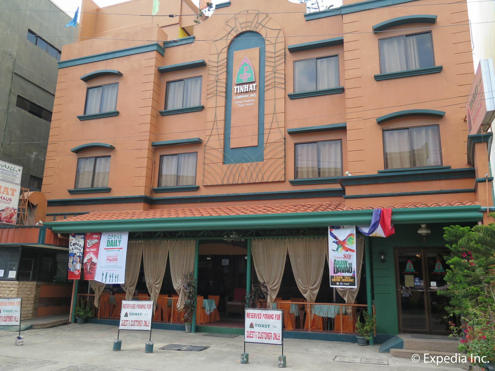 Tinhat Halal حلال Certified Boutique Hotel And Restaurant Davao Exterior foto